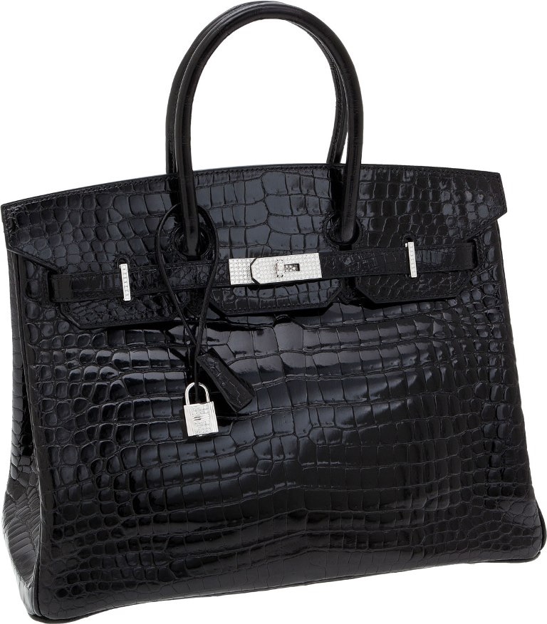 Sac Birkin en crocodile mat Hermès - Top 10 des sacs les plus chers du monde - Krossin