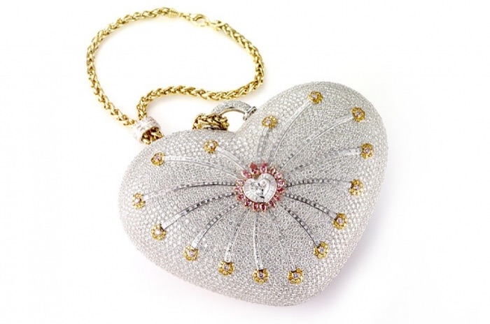 porte-monnaie diamant 1001 nuits du Mouawad - Top 10 des sacs les plus chers du monde - Krossin